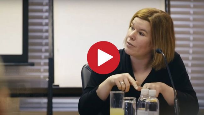 Amélie Landry, conseillère municipale de la ville de Lévis