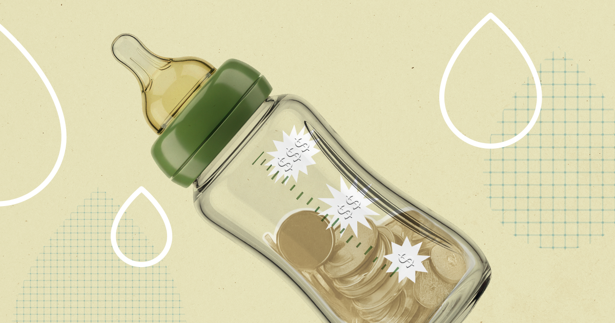 Préparations commerciales pour nourrissons : une hausse de prix marquée dans les dernières années